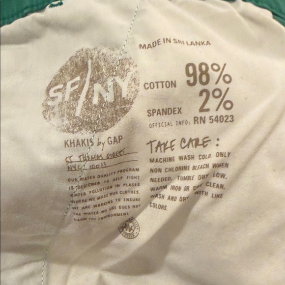 GAP Green Women's Pants - Picture 5 of 5